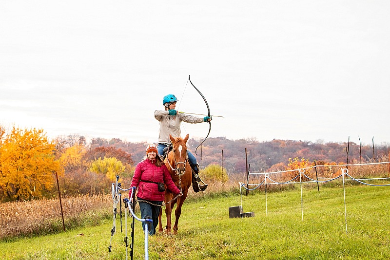 Jaravellir Mounted Weapons Practice, October 28, 2023